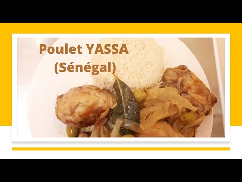 Riz au bon POULET YASSA🥘 # Rice with YASSA CHICKEN # Arroz con POLLO YASSA