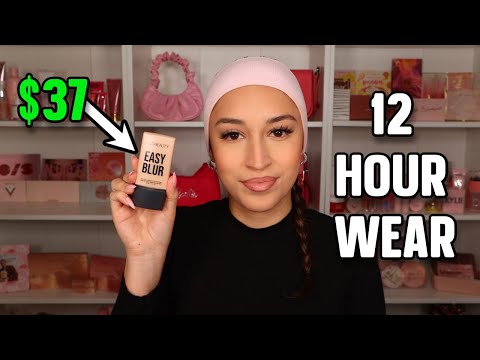 Huda Beauty Easy Blur Foundation Review & 12 Hour Wear Test!