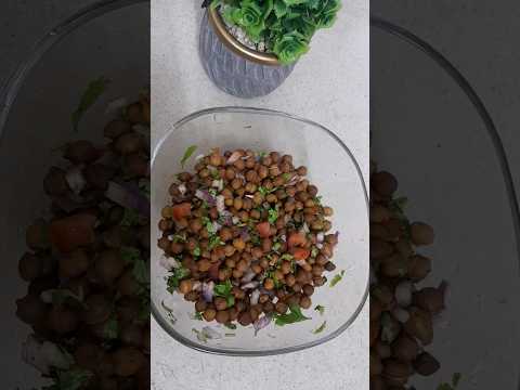 Black channa chaat Recipes / Evening snacks Recipes / #shorts #shortsfeed #subscribe