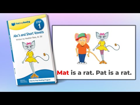 Learn to Read - Read Aloud Book | Short Vowel A