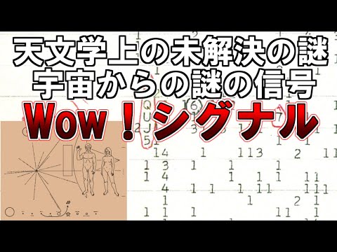 【ゆっくり解説】天文学上未解決の謎　宇宙からの謎の信号　WoW！シグナル