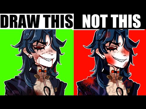 DRAW THIS, NOT THAT [blood, water, special fx]