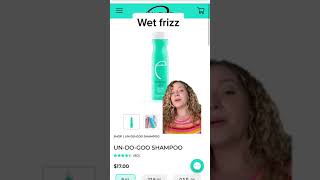 All about wet frizz #hairproducts #curlyhair #frizzfreehair #wavyhair #hairstyle #frizz #curlscheck