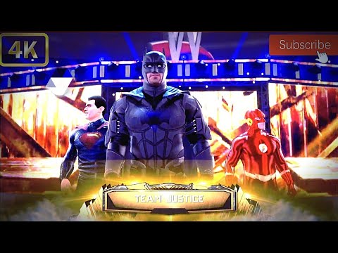 Batman Superman Flash vs The Avengers wwe match wwe2k23 match night of champions