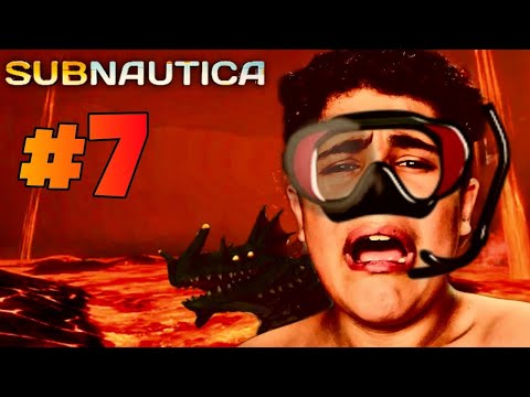 SUBNAUTICA #7 - EXPLORANDO A LAVA ZONE!