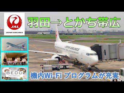 【JAL搭乗記】羽田✈帯広