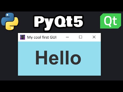 Python PyQt5 LABELS are easy!  🏷️