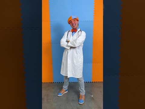 Doctor Blippi is ready for HALLOWEEN! Which Costume is the Best?! #blippi #halloween #shorts