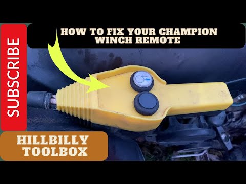 How to fix your corroded internal contacts - Champion ATV winch remote