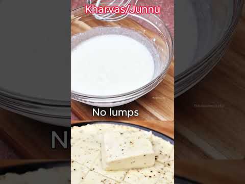 Instant Kharvas Recipe without Colostrum Milk #sweets #kharvasrecipe #kharvas