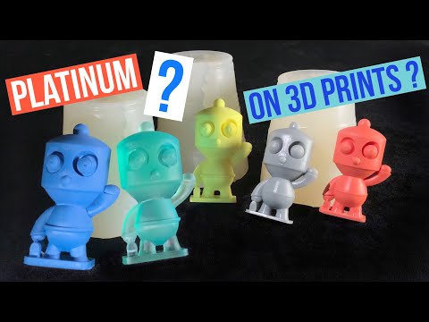 Platinum Rubber On 3D Prints? Now You Can!