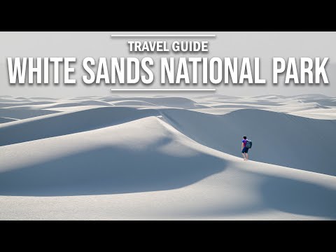 White Sands Best Hikes, Dune Sledding, & AMAZING SUNSET SPOT! National Park Guide [4K]