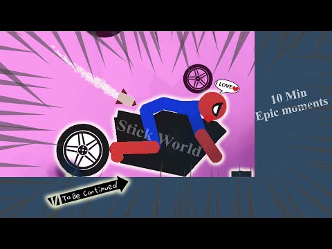 10 Min  Best falls | Stickman Dismounting funny and epic moments | Like a boss compilation #688