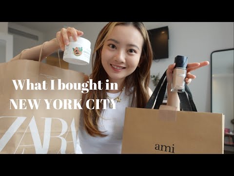 What I bought in NYC | ZARA, Makeup, Drug store, KITH etc...