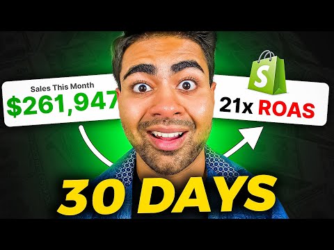 $261,947 in 30 Days at a 21x ROAS With Shopify (5 Hacks)