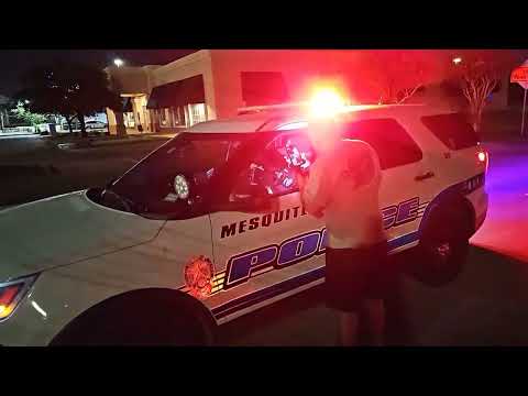 SAVING LIVES BY RECORDING COPS MESQUITE TEXAS