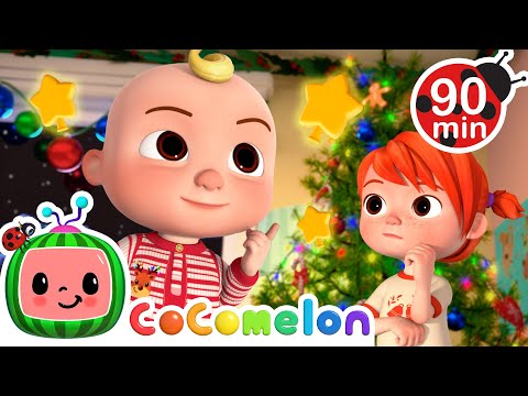 Twinkle Twinkle Christmas Star! ⭐🎄 | CoComelon Nursery Rhymes and Kids Songs | Animals for Kids