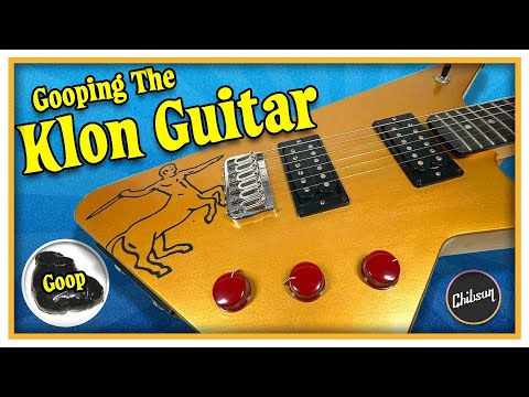 Gooping The Klon Centaur Guitar  (The Klontar)