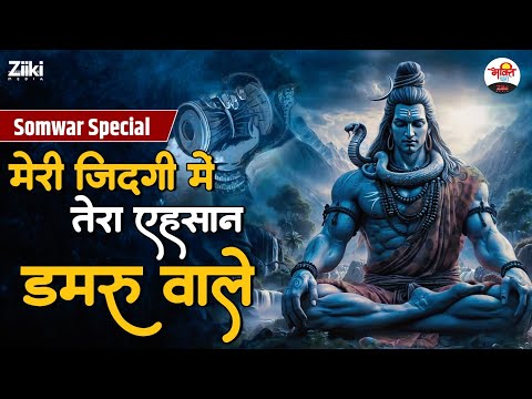 मेरी जिंदगी में तेरा एहसान डमरू वाले | Somwar Special Bhajan | Non Stop Shiv Ji Bhajan #bhaktidhara