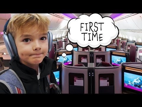 The Flight, Forest & Famous Chef - My Son Reviews Qatar Airways