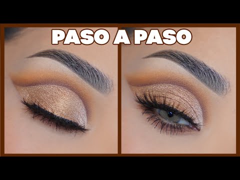 Tutorial De Sombras Bronce & Cafe