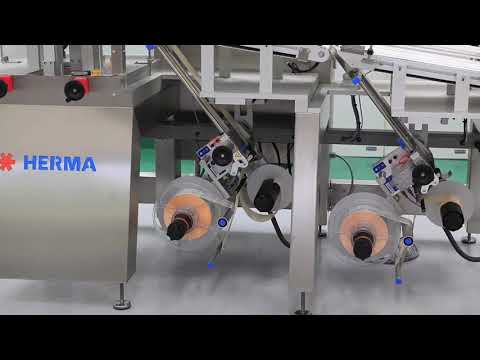 Herma 552S - Bottom labeller for food packaging