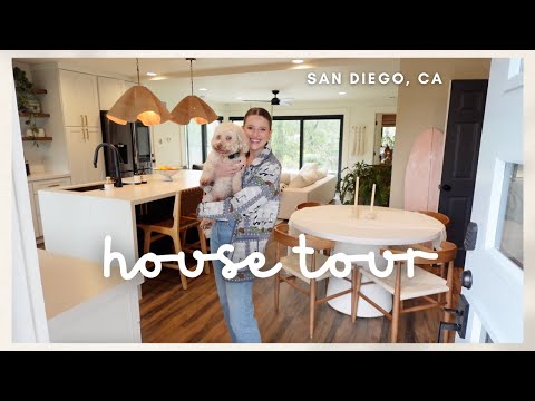 HOUSE TOUR: my 3 bedroom, 1500 sq ft beach home in Oceanside, CA