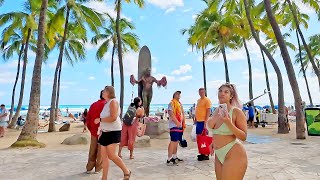 3 Hours! Walking Tour on the Streets of Waikiki ☀️ HAWAII PEOPLE #walkingtour  #hawaii