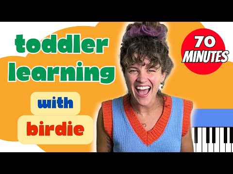 Sing and Learn with Birdie ! | Educational Videos for Kids | Baby Toddler | Speech Development |