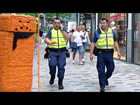 The Carrot Scared the Police !! Angry Carrot Prank !!