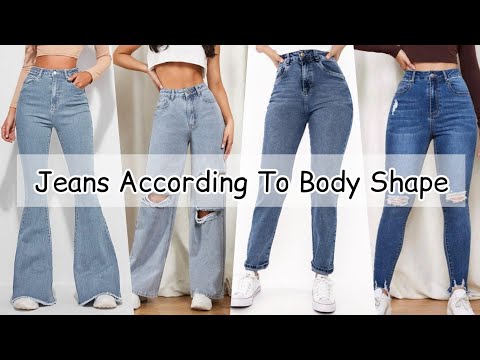 Jeans according to body shape/Jeans for every body type/Types of jeans according to body shape type