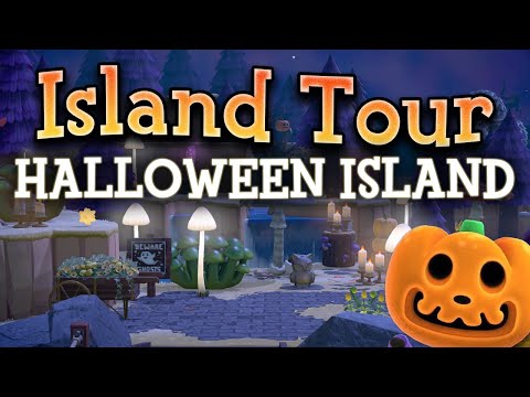 Wispy Woods, The Spooky Island! 👻 Animal Crossing New Horizons Halloween Island Tour