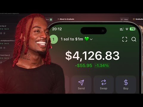 1 SOL TO $1,000,000 EP.6 (Memecoin Trading Challenge)