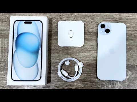 iPhone 15 Plus Unboxing: Blue!