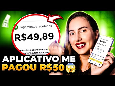 💰[RECEBI R$50] APP SIMPLES PAGOU R$50 RÁPIDO Ganhar dinheiro pelo celular com tarefas