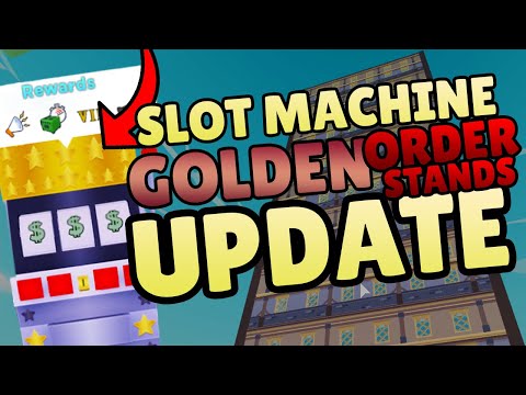 NEW SLOT MACHINE UPDATE! GOLDEN ORDER STAND! NEW LUXURY COUNTERS! FLOOR 10 ADDED! (My Restaurant!)