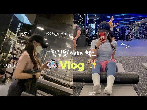 직장인 새해 헬스 VLOG🏃🏻‍♀️✨, 2023 나에게 찾아온 변화들ㅣ갓생살기 프로젝트