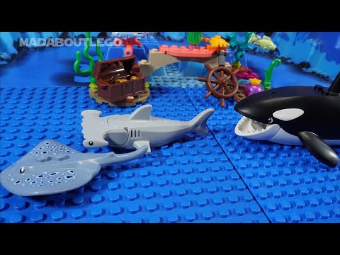 Lego City Arctic Explorer Diving Boat 60377.