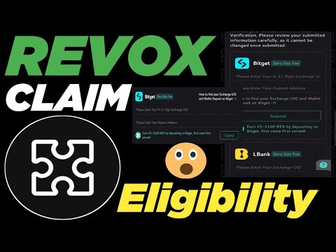 Revox Airdrop Claim Update || Revox Eligibility Checker | Withdraw to Bitget | Revox Airdrop