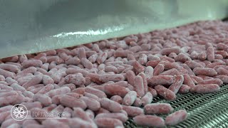 【臺灣食品工廠，火鍋腸、鑫鑫腸製作，立宸食品】Taiwan food factory, making hot pot intestines