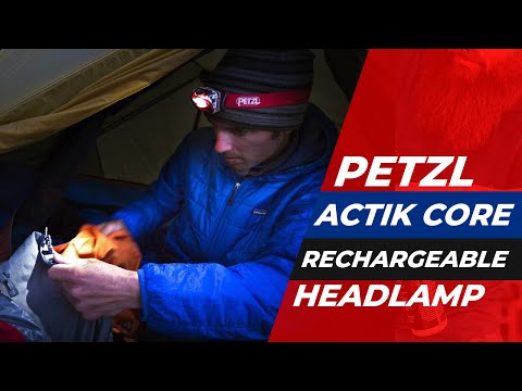 PETZL ACTIK CORE Rechargeable Headlamp Review in 2022