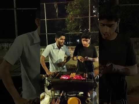 Pune Street Food seekh Kebabs🥸 #shorts