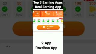 Top 3 Earning App's | Instent Paytm Cash Redeem | Real Earning App Today Earning App #shorts