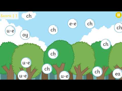 Level 5 Phonics Sounds Bubble Pop Game