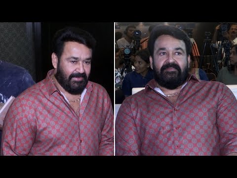 Actor Mohanlal Exclusive Visuals @ Barroz 3D Event | Manastars