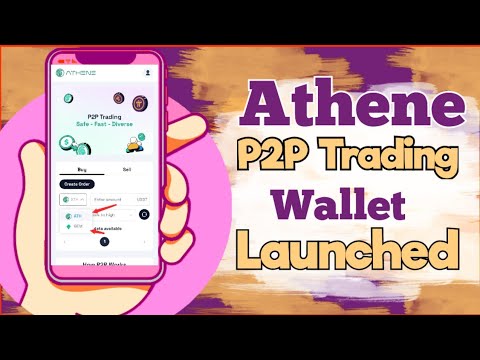 Athene P2P wallet creation and usage | ATH token mining update | GEM free collection