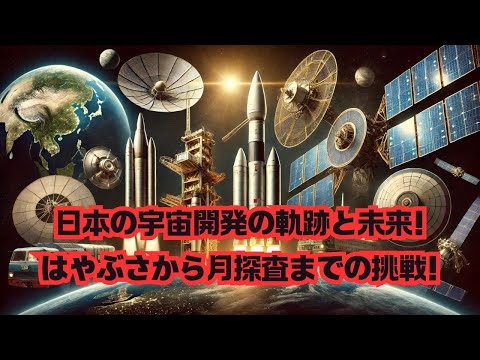 【宇宙雑学】日本の宇宙開発の軌跡と未来！はやぶさから月探査までの挑戦！ #宇宙飛行士 #探査機 #日本の技術