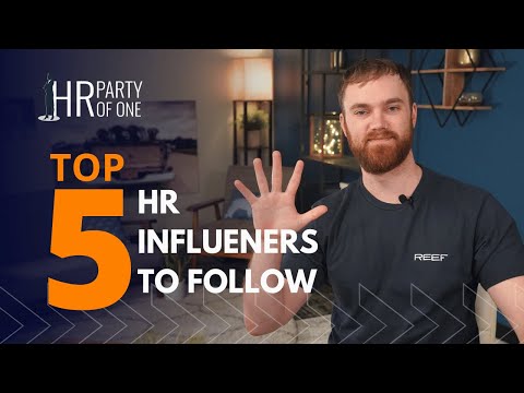 Top 5 HR Influencers to Follow TODAY!