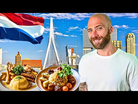 100 Hours in Rotterdam!! (Full Documentary) Dutch Food Marathon In The Netherlands!!