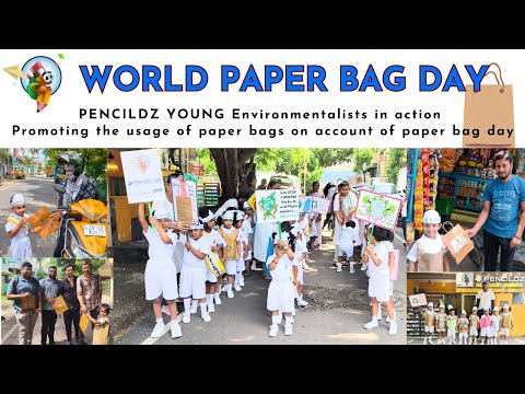 World Paper bag day | Kids Rally|Pencildz